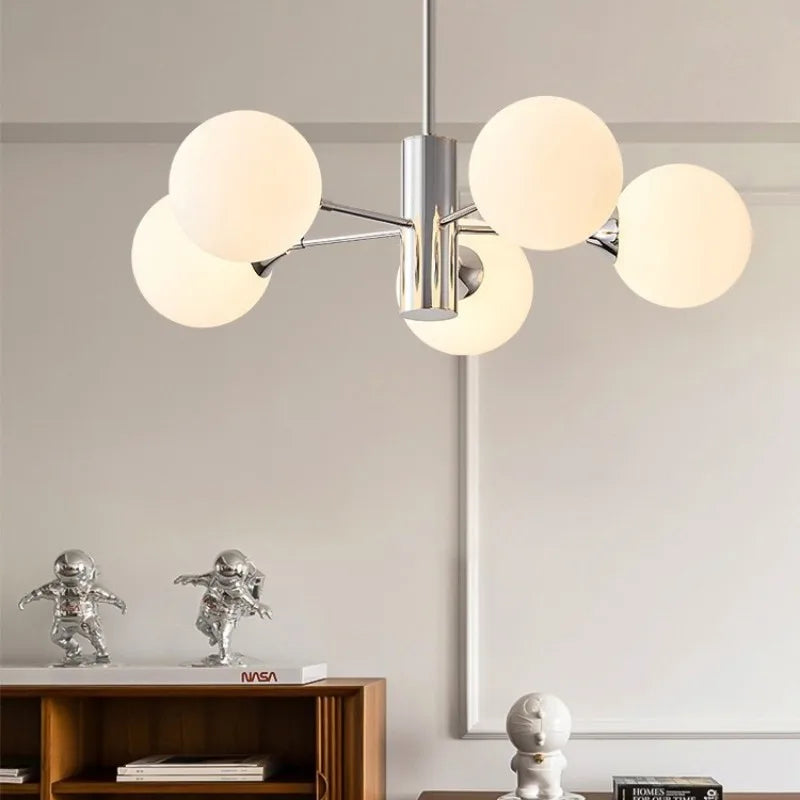 Lustre fer salon 2 - vue 5