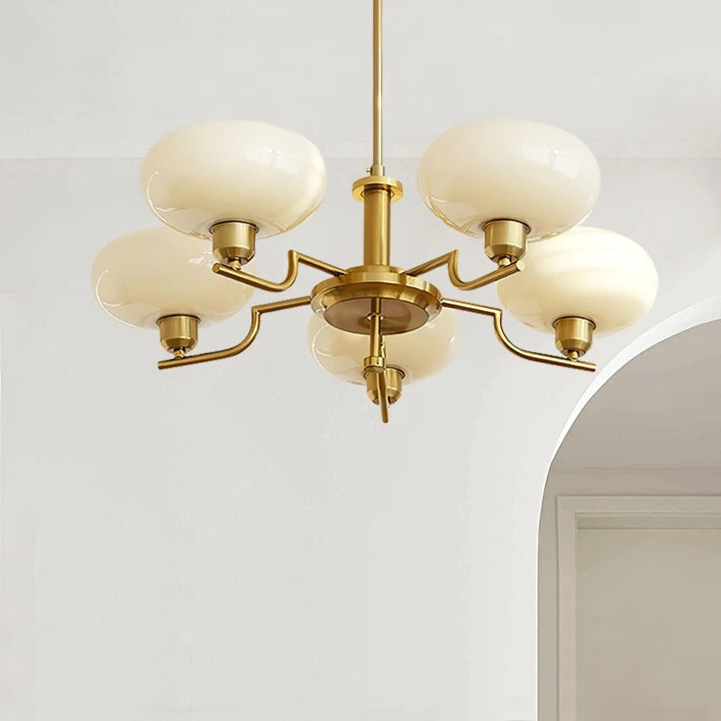 Lustre vintage en fer forgé pour salon et salle à manger