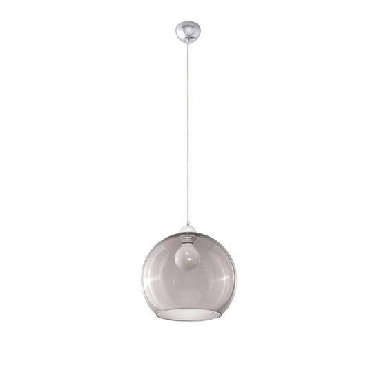 Suspension verre boule - vue 3
