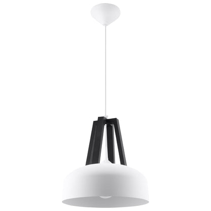 Suspension bois salon - vue 2