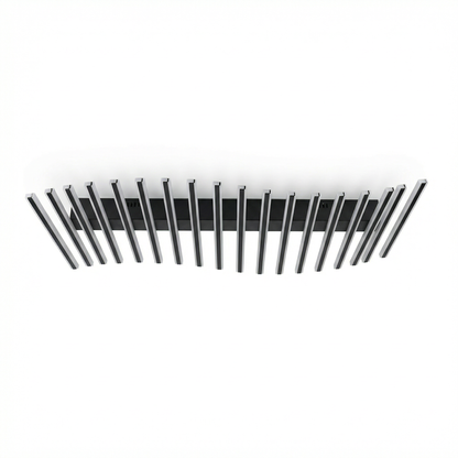 Lustre fer led - vue 1