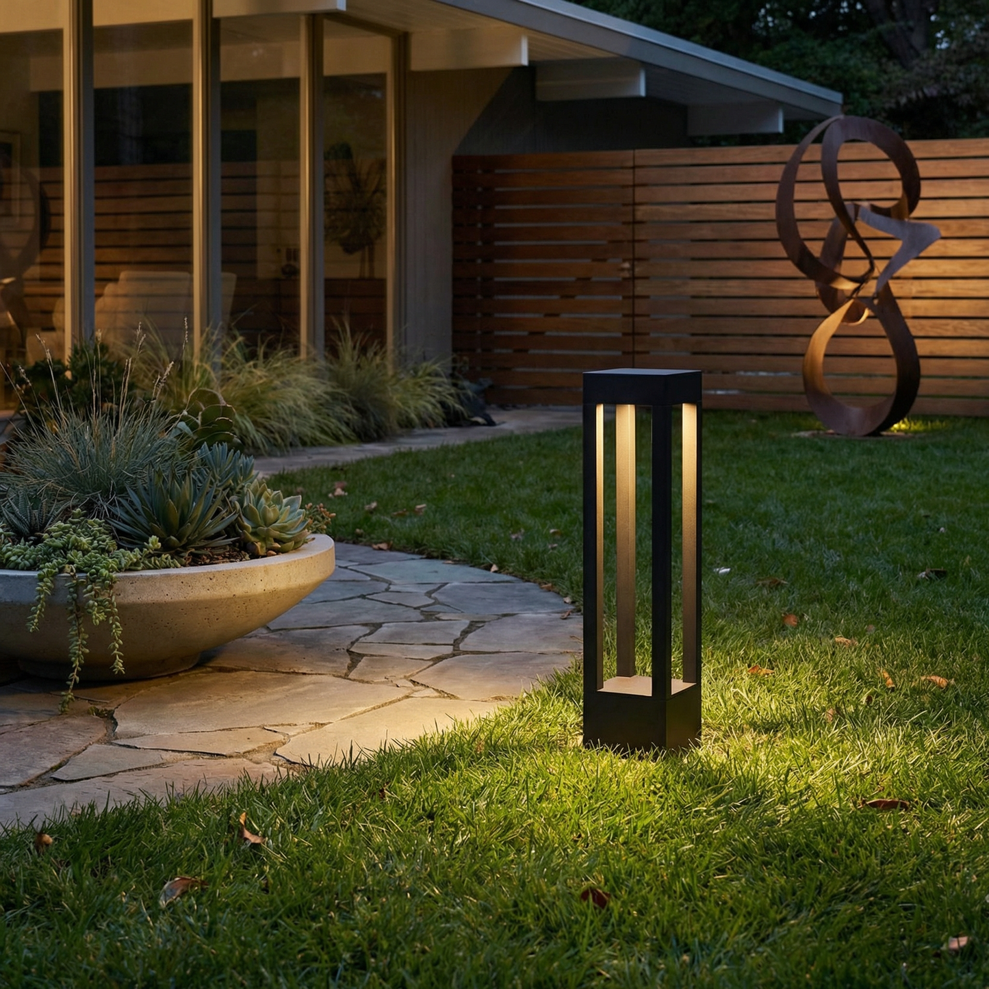 Lampadaire exterieur - vue 3