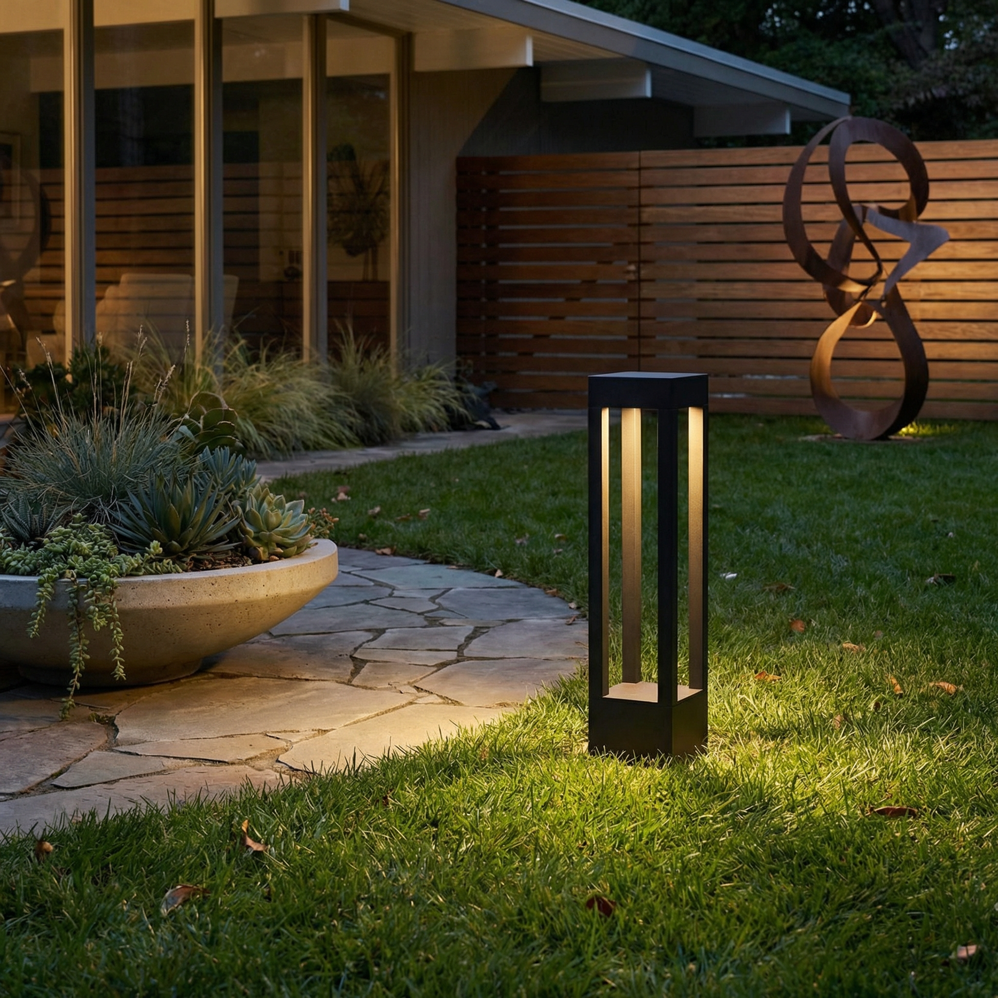 Lampadaire exterieur - vue 3