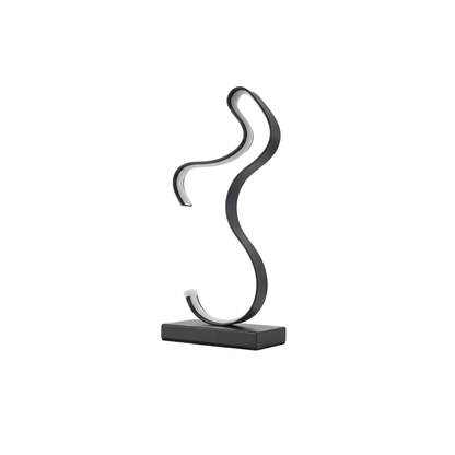 Lampe de chevet art déco acier - vue 4