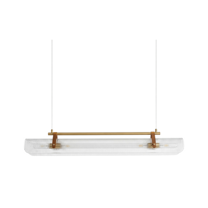 Lustre minimaliste led salle a manger - vue 1