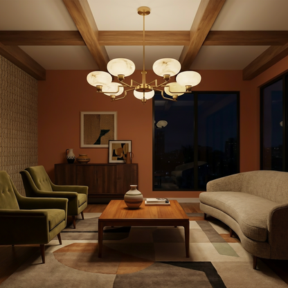 Lustre fer salon - vue 3