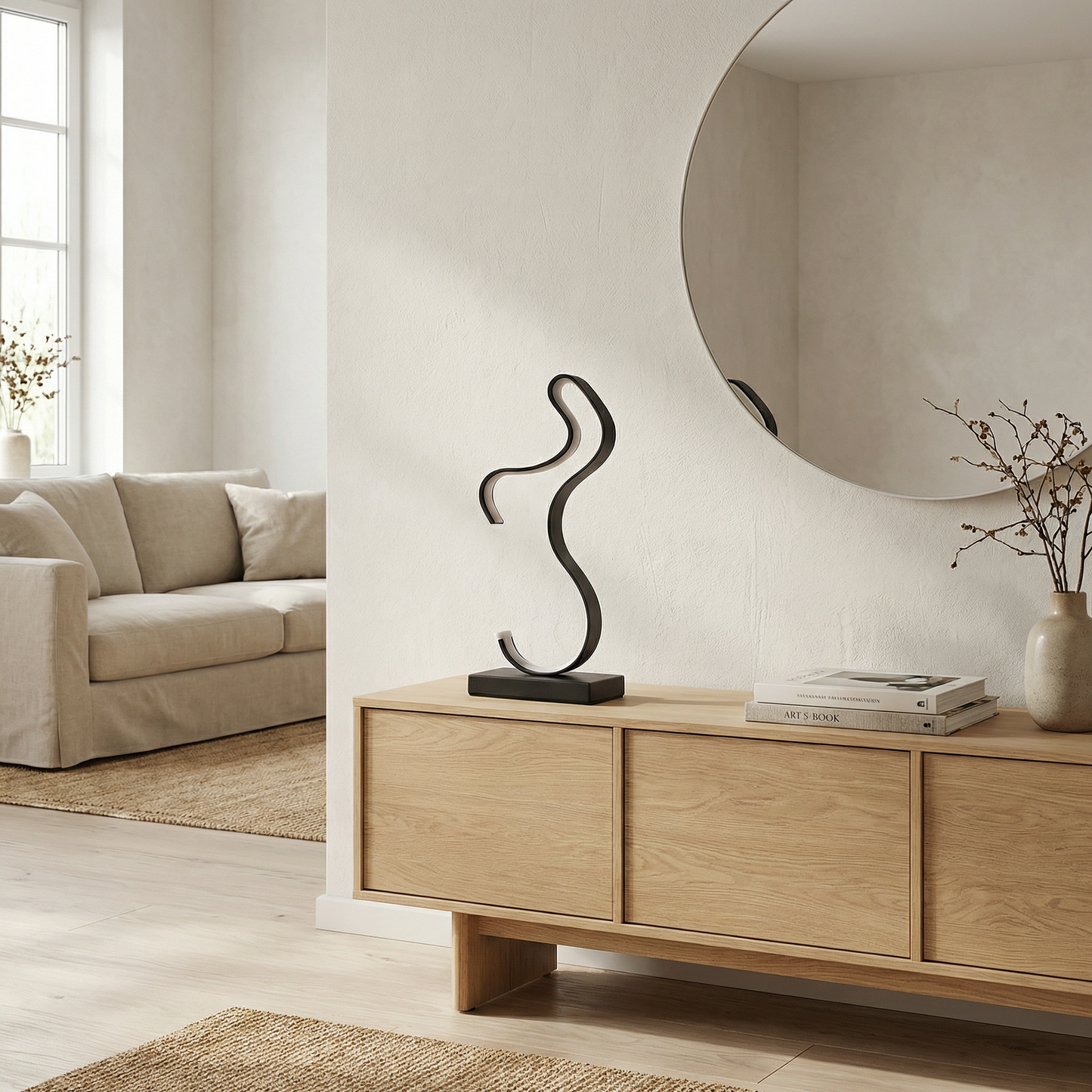 Lampe de chevet art déco acier - vue 5