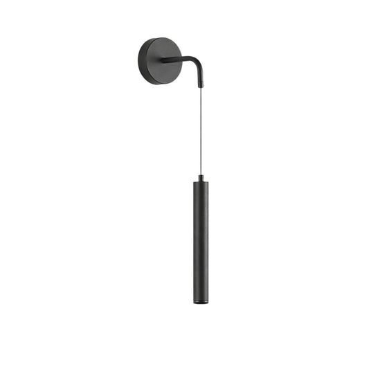 Applique murale metal noir chambre 2 - vue 1