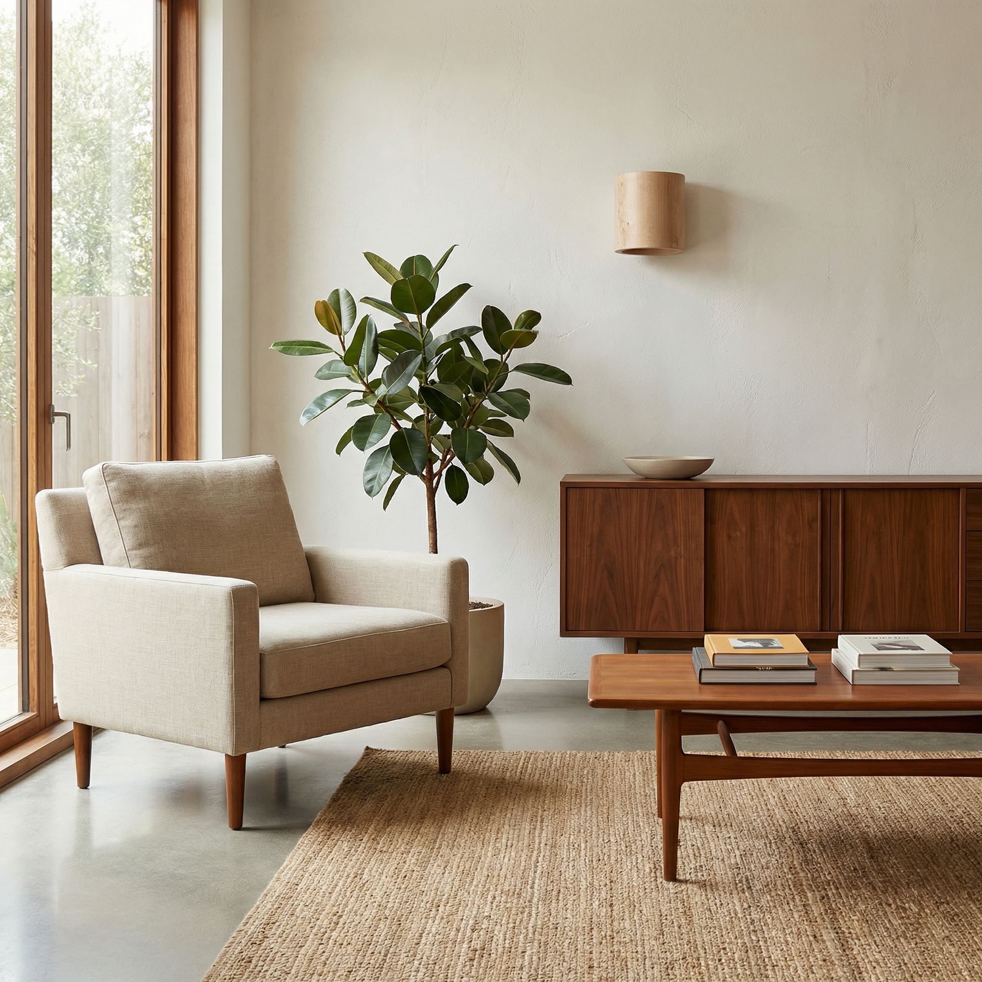 Applique murale bois scandinave - vue 2