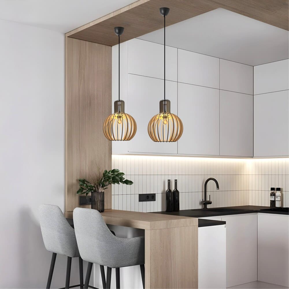 Suspension en bois scandinave |  Woody