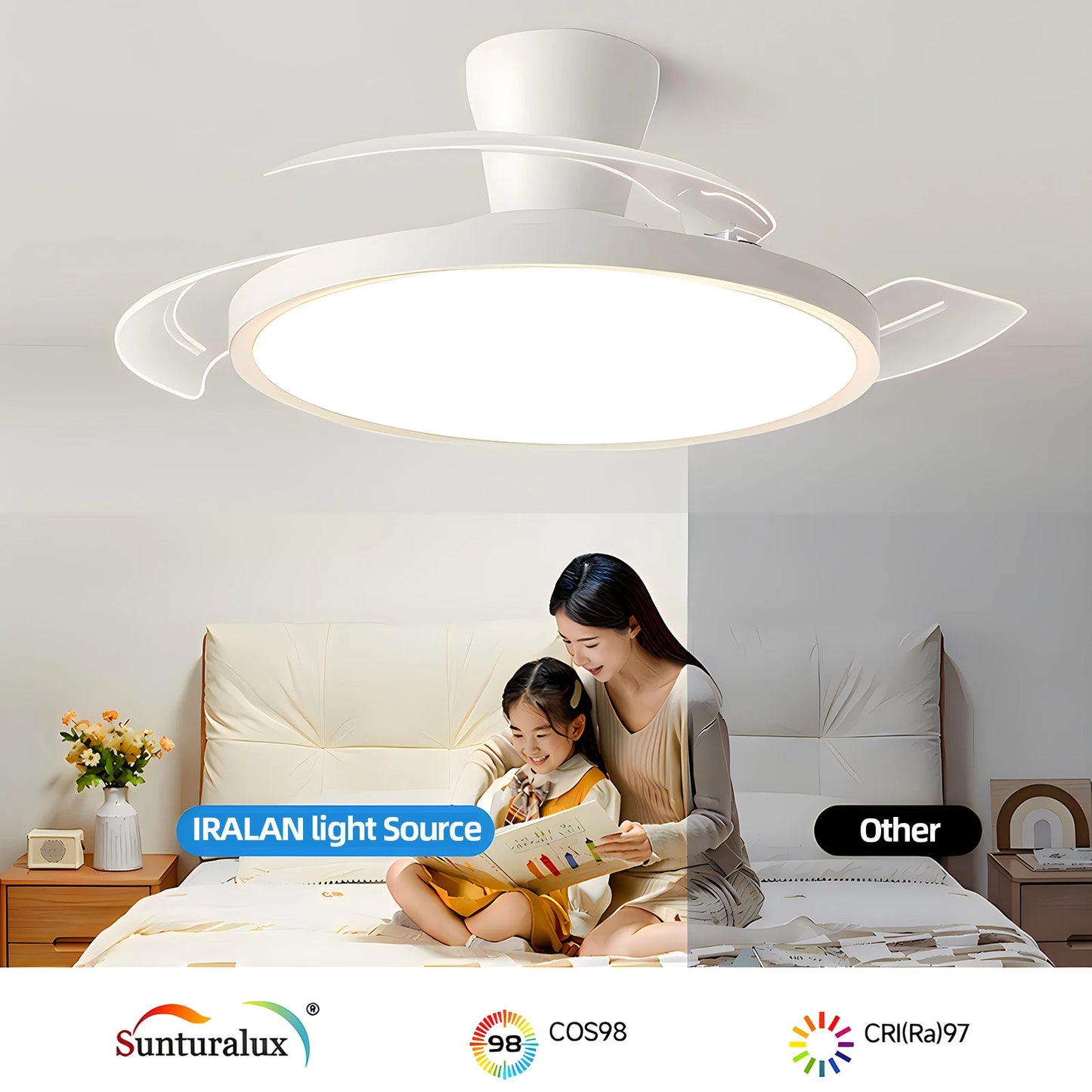 NOX - Ventilateur invisible design ultra-plat