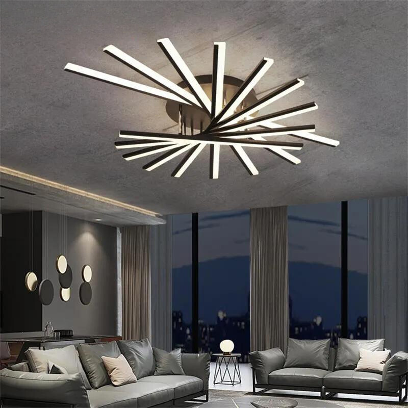Plafonnier contemporain led - vue 4