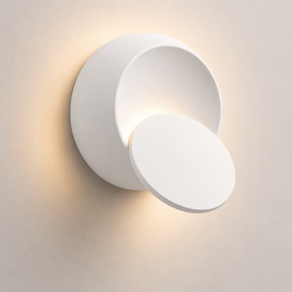 Lampe Murale Contemporaine Corps Métallique Orientable à 350° – Eclipse