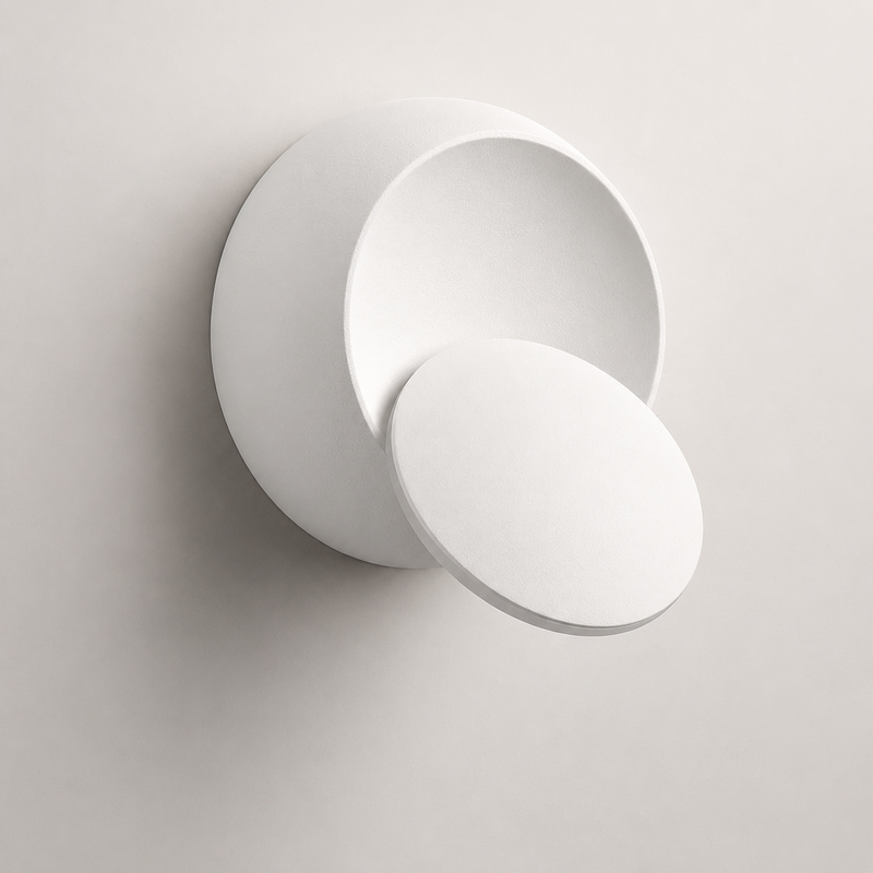 Lampe Murale Contemporaine Corps Métallique Orientable à 350° – Eclipse
