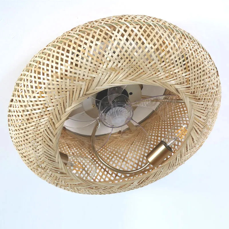 Sirocco - Ventilateur naturel en bambou design