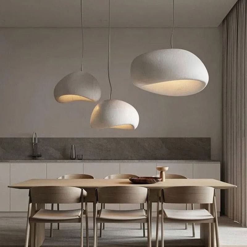 Suspension Design Blanc Nordique pour Ambiance Apaisante – Pura