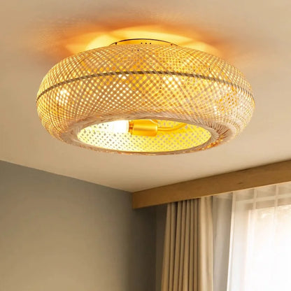 Sirocco - Ventilateur naturel en bambou design