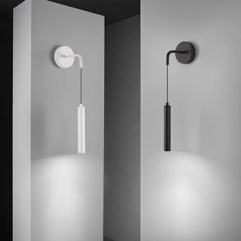 Applique murale metal noir chambre 2 - vue 4