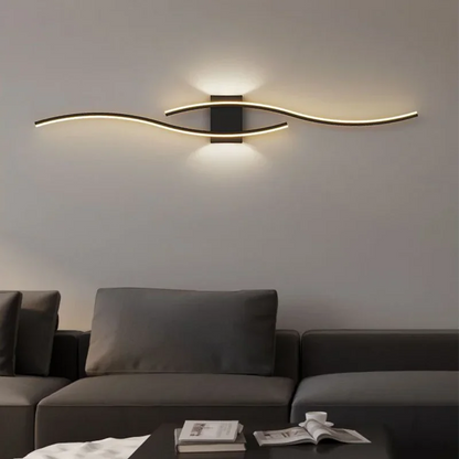 Applique Murale Élégante Lumière Réglable Style Haute Déco – Wave eteins