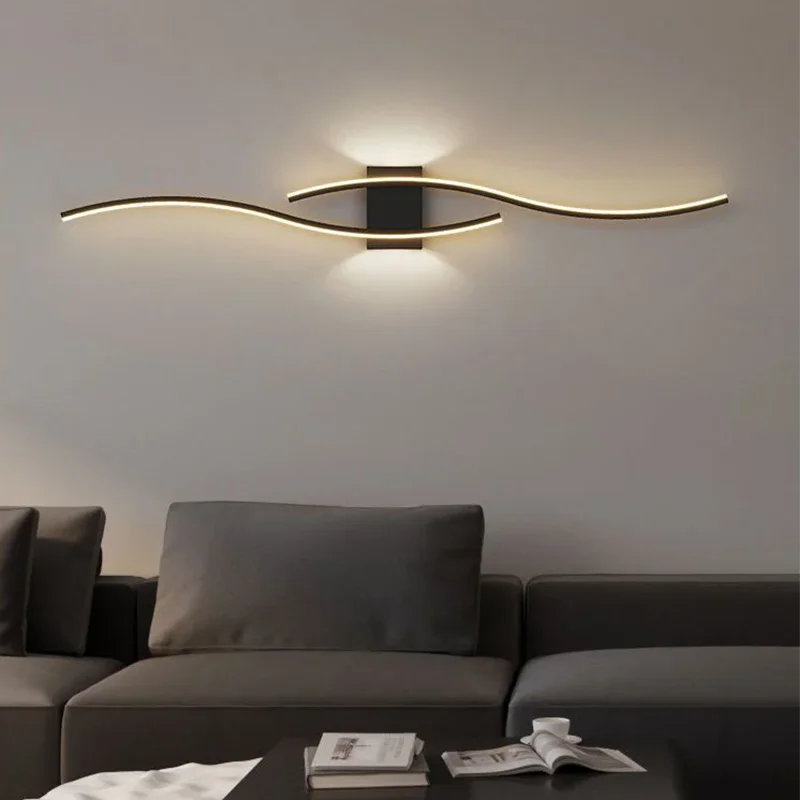 Applique Murale Élégante Lumière Réglable Style Haute Déco – Wave eteins