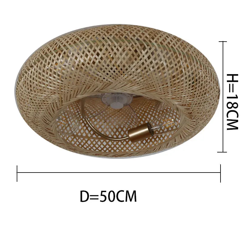 Sirocco - Ventilateur naturel en bambou design