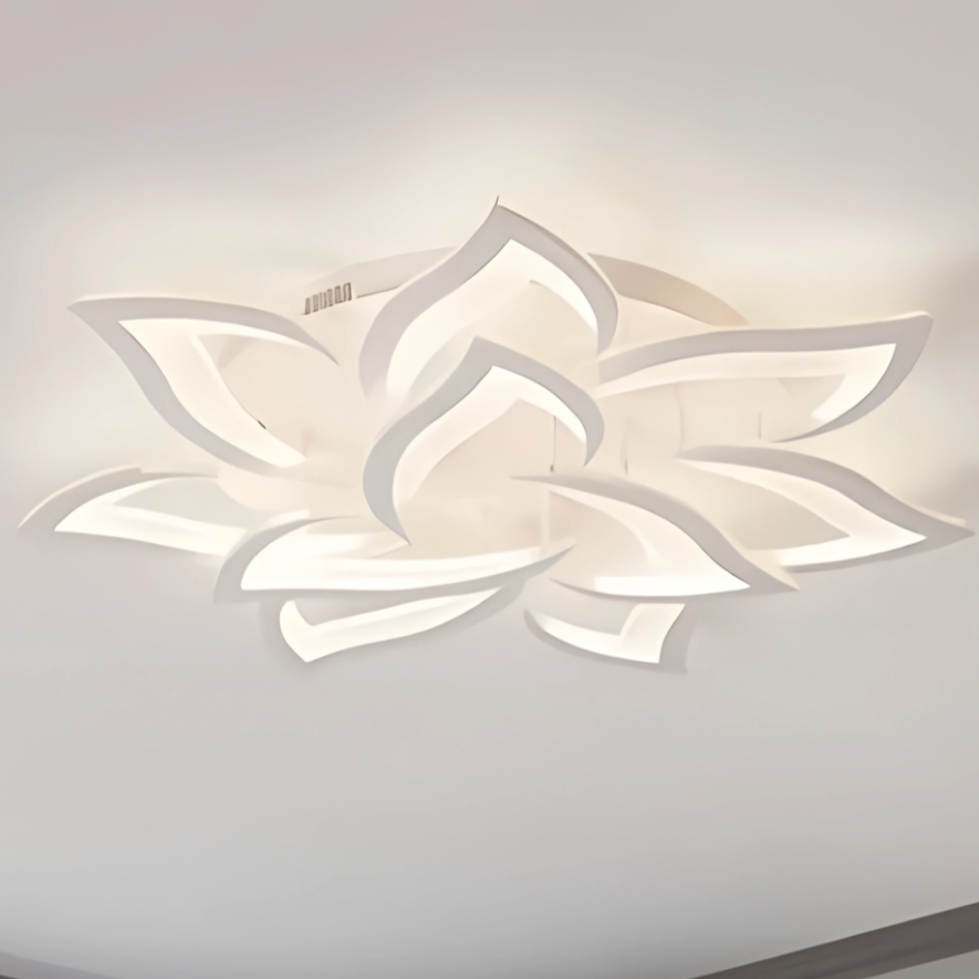 Plafonnier acrylique variateur salon - vue 4