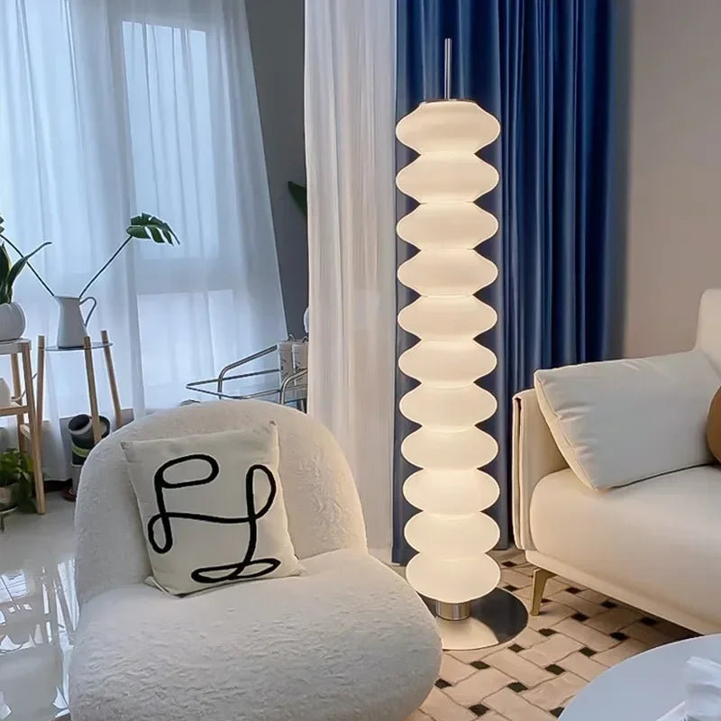 Lampadaire acrylique contemporain variateur - vue 4
