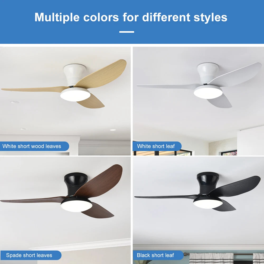Arthur - Ventilateur connecté LED avec télécommande