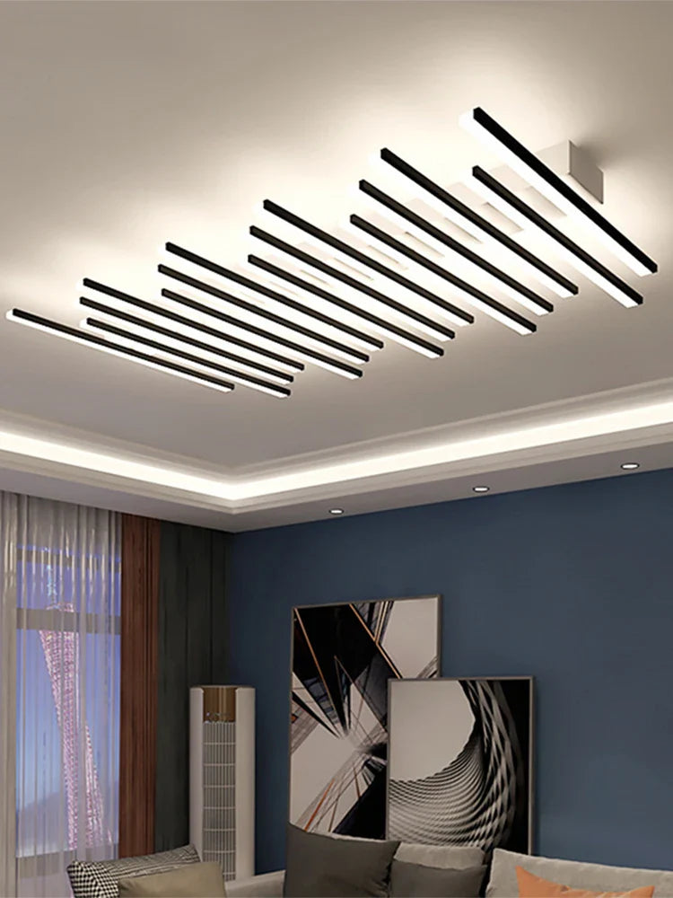 Lustre fer led - vue 5
