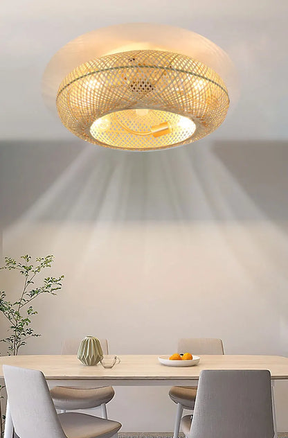 Sirocco - Ventilateur naturel en bambou design