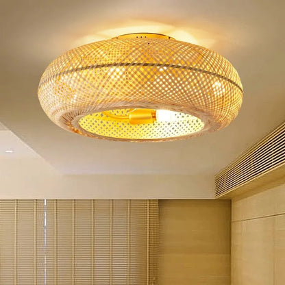 Sirocco - Ventilateur naturel en bambou design