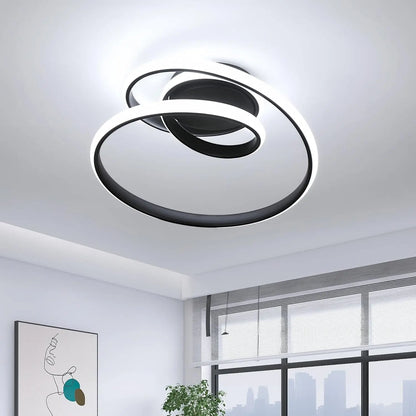 Plafonnier aluminium led salon - vue 4