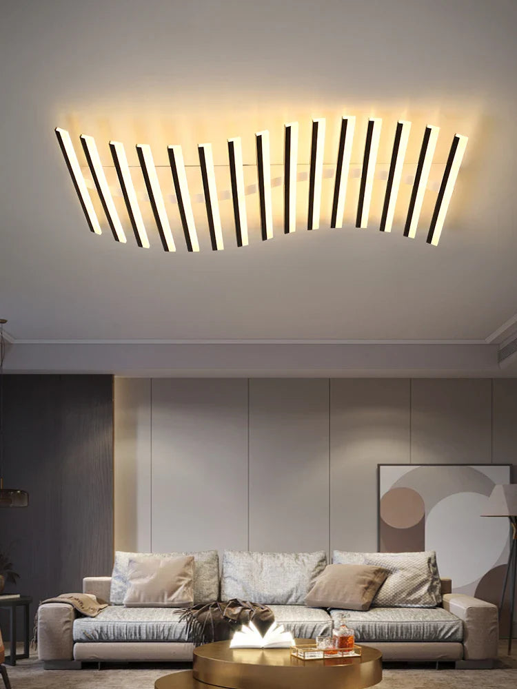 Lustre fer led - vue 4