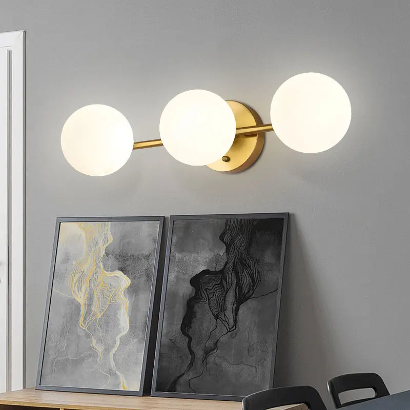 Applique murale metal noir chambre - vue 4