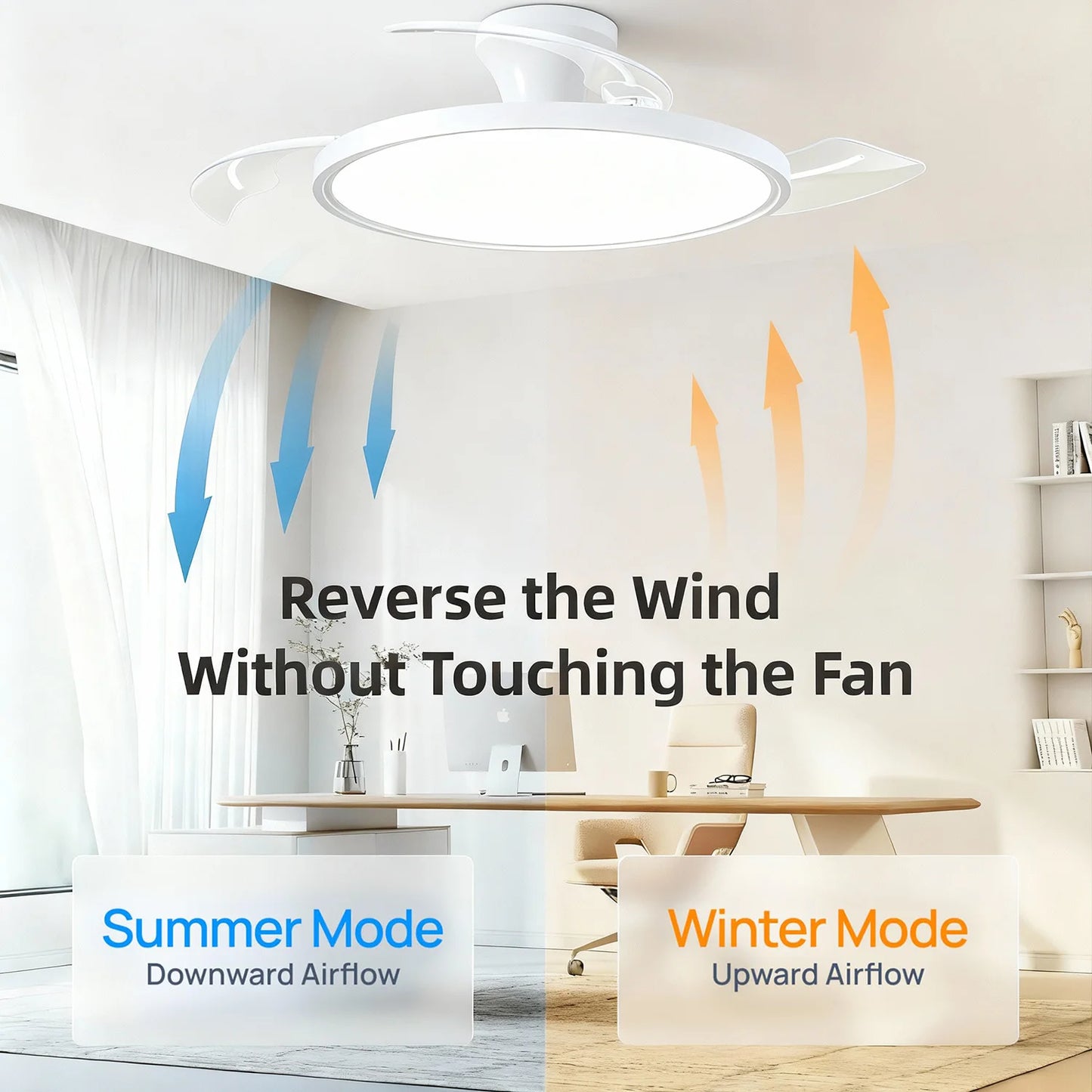 NOX - Ventilateur invisible design ultra-plat