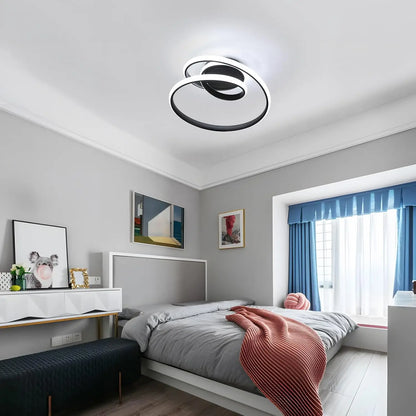 Plafonnier aluminium led salon - vue 5