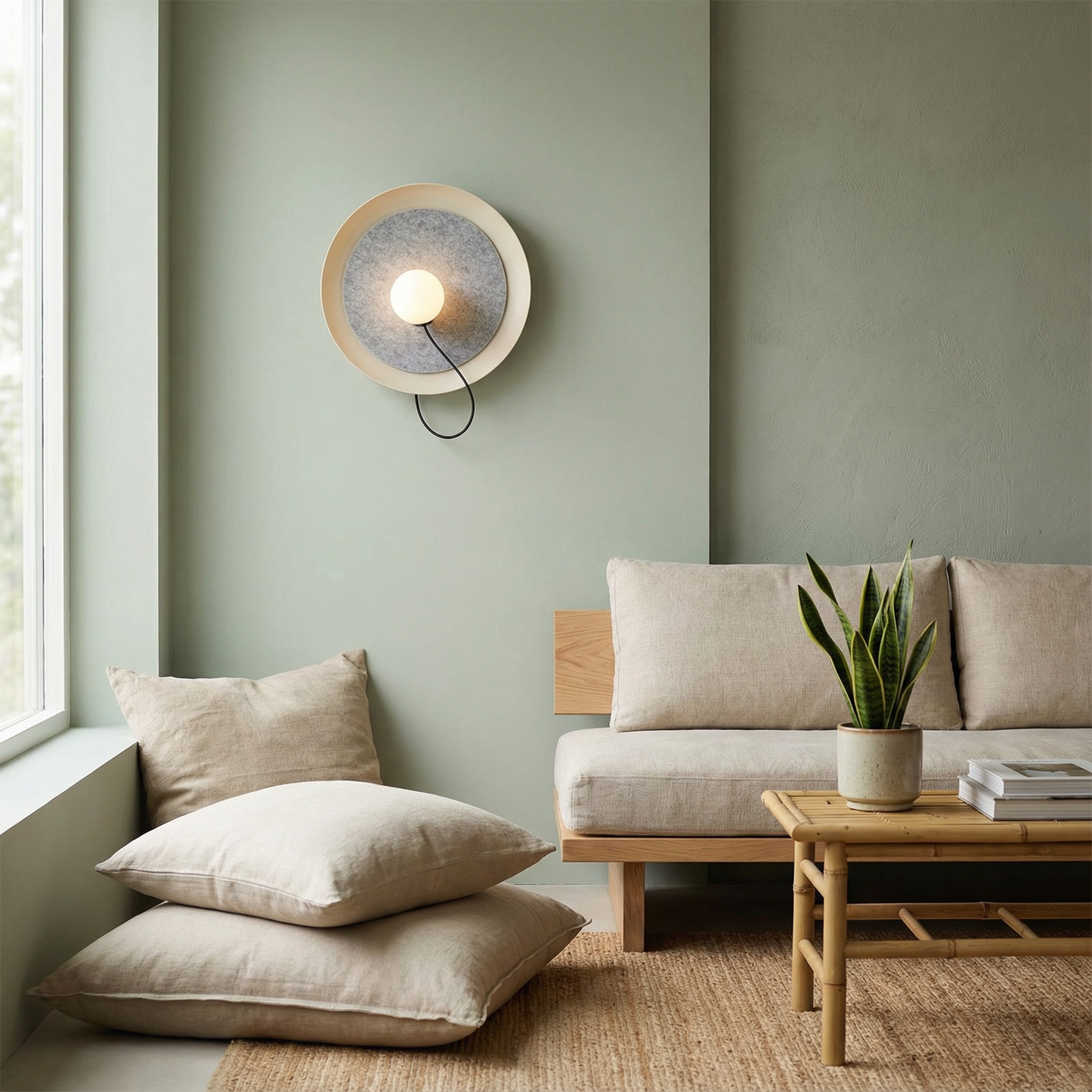 Applique murale minimaliste chambre - vue 3