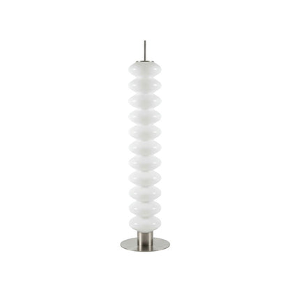 Dimoree Lampadaire blanc en acrylique avec variateur, design contemporain, 160 cm