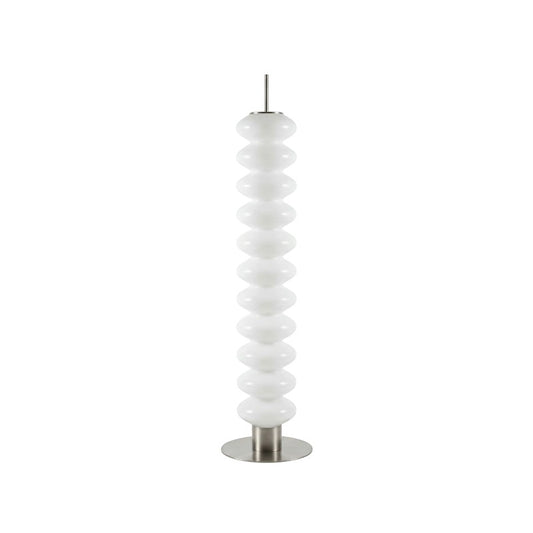Dimoree Lampadaire blanc en acrylique avec variateur, design contemporain, 160 cm