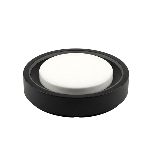 Plafonnier minimaliste noir - vue 1