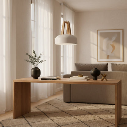 Suspension scandinave en bois