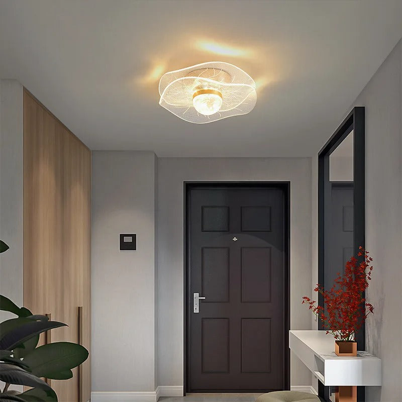 Riviera Plus - Plafonnier design contemporain doré