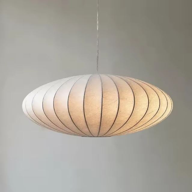 Nabi - Suspension Ovale en Tissu Japonais
